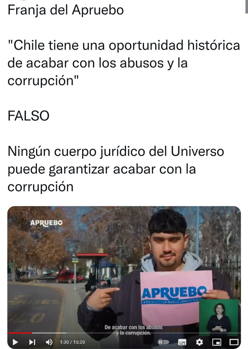 hortega001's tweet photo. Algunas de las tantas mentiras de la #FranjaDelApruebo
#franjaelectoral https://t.co/E4ZNJiZqXP