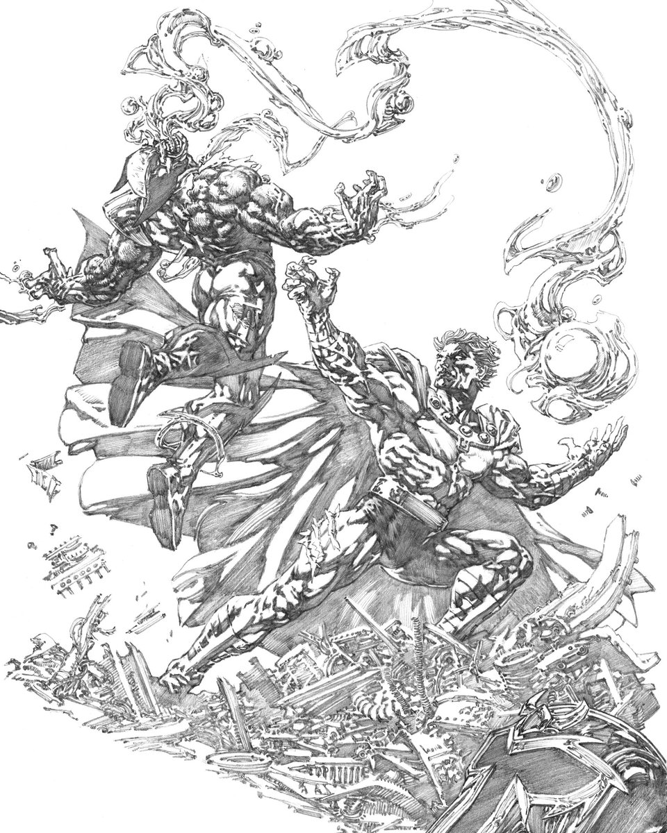 ssouljacker's tweet photo. Magneto vs Wolverine!
Turning 24 today, so any birthday wishes are very much appreciated!
And if you feel like showing that extra bit of support, please consider retweeting some of my art or just sending it to a friend, can't begin to express how grateful that would make me https://t.co/OU8CpvIMV7