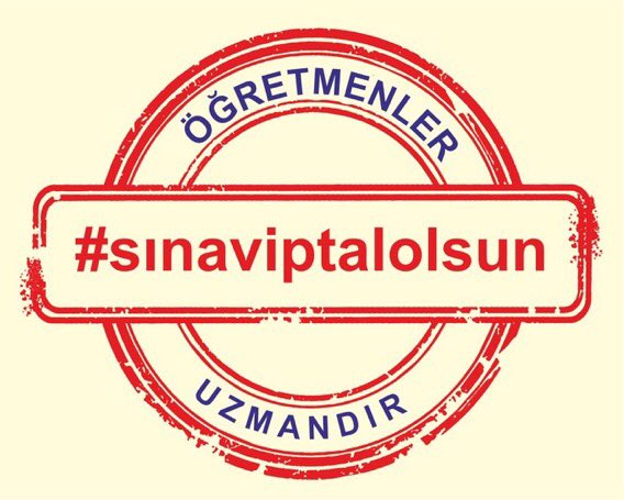 #sınaviptalosun #öğretmenleriduyun
Her öğretmen uzmandır.