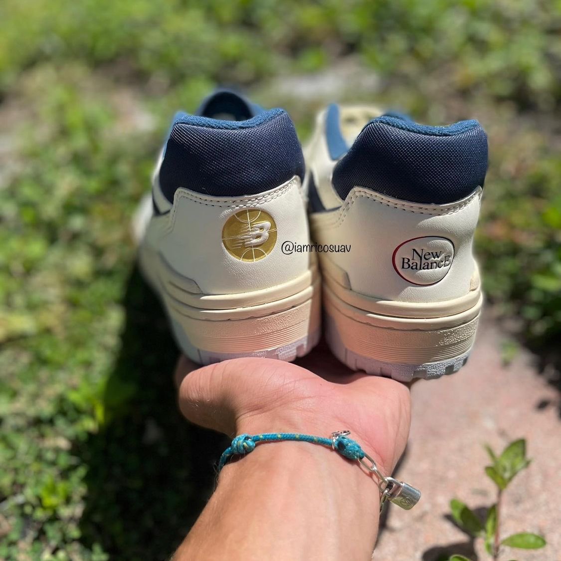 Ovrnundr's tweet photo. New Aimé Leon Dore x New Balance 550 colourway, releasing 2022.

Photo: iamricosuav https://t.co/4Bs3RLhAAJ