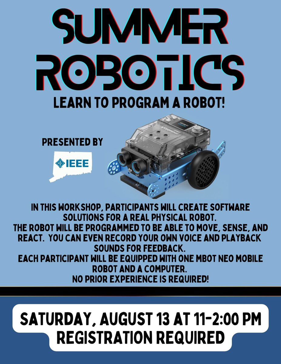 ieeect's tweet image. Second library robotics course of the summer, organized by our Robotics &amp;amp; Automation Society joint chapter with IAS!