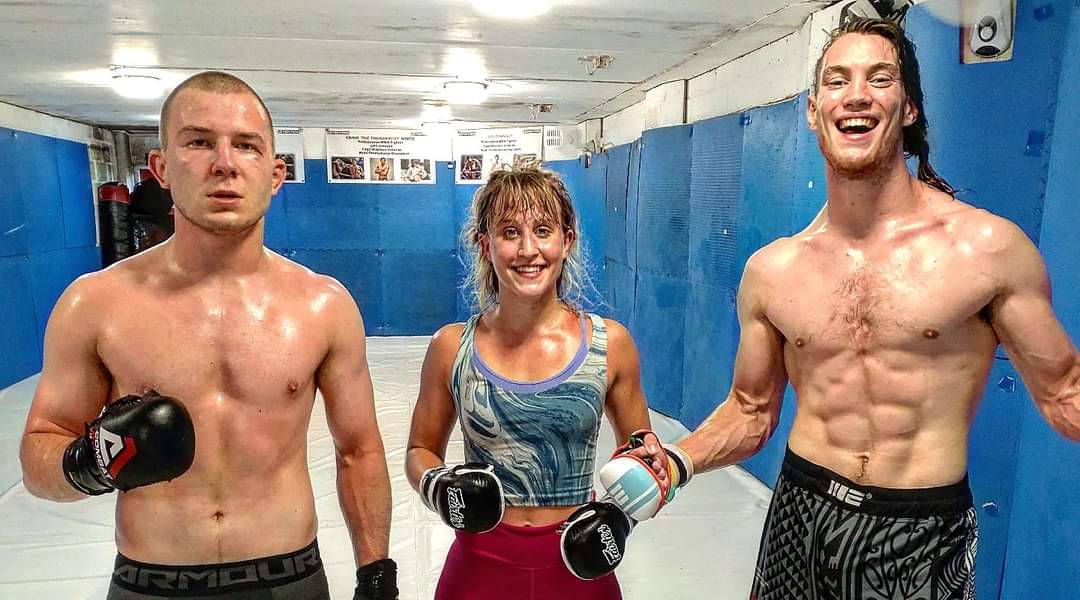 ldmma1's tweet photo. #cw142 Saturday 13th & Saturday 20th August #Fightingpremiership @kacperzdunczykmma @mim_grubb @jammy_wamsley working hard in preparation for their up-coming Fights. #ldfighters #exetermma #devonmma #ukmma #ufceurope #bellatoreurope #cagewarriors #fccmma https://t.co/el40QUudPN