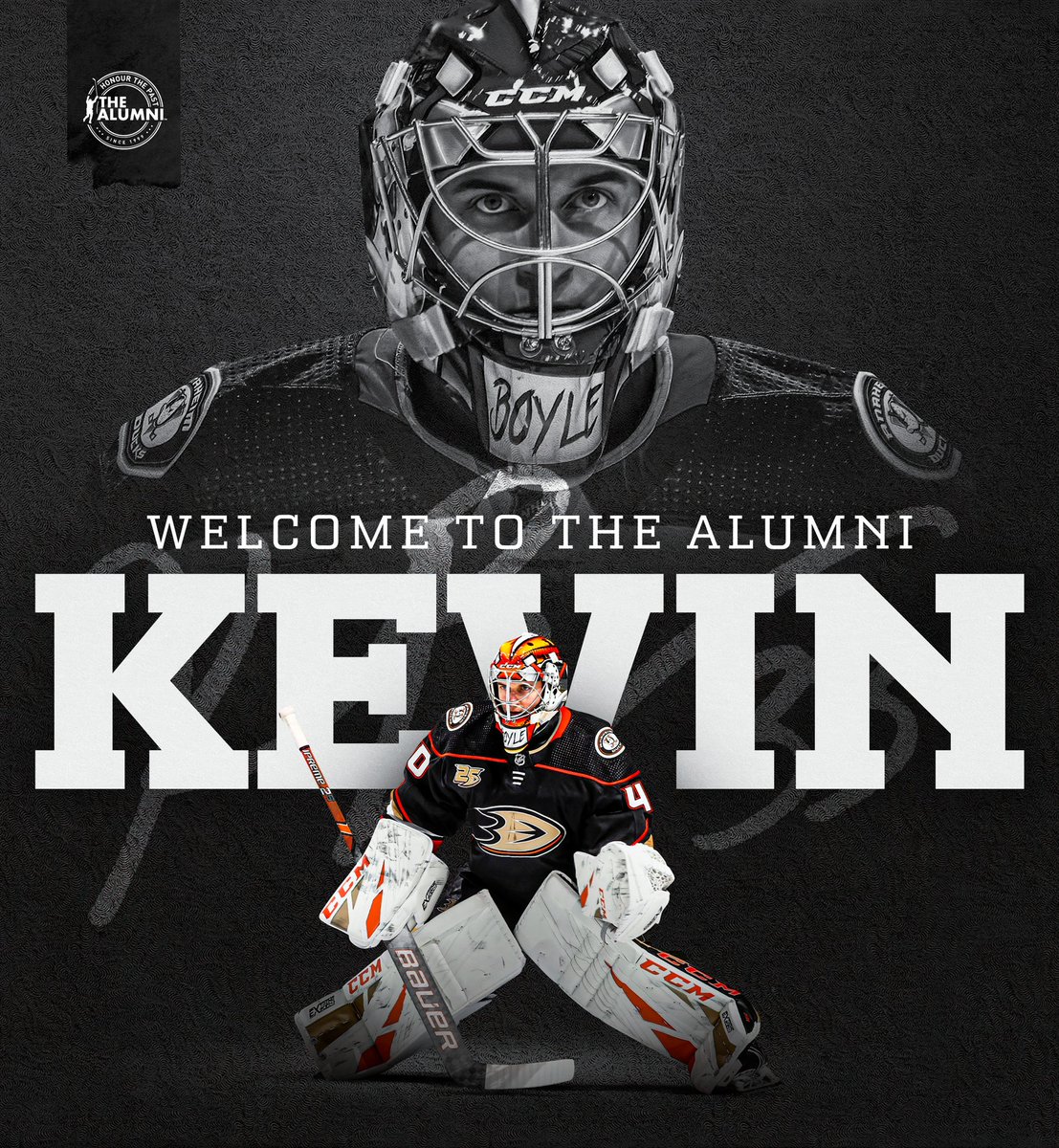 Kevin Boyle (<a href="/Boyle33/">Kevin Boyle</a>) has officially announced his retirement from the <a href="/NHL/">NHL</a>. 

Kevin played in 5 games with the <a href="/AnaheimDucks/">Anaheim Ducks</a> holding a .928 save percentage. In his first game starting in goal, he shutout the Canucks 1-0….