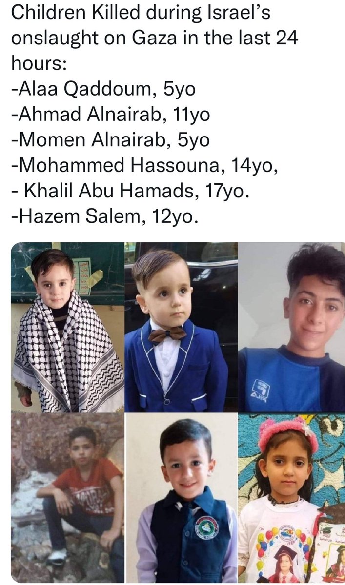 humanity_danger's tweet photo. Children who have been murdered by Israel have names too. Israel is bombing densely populated areas and north of Gaza right now so it can kill more #Palestinian children. Flood social media #StopBombingGaza #GazaUnderAttack #IsraeliTerrorism https://t.co/bqHwpQ9nEW
