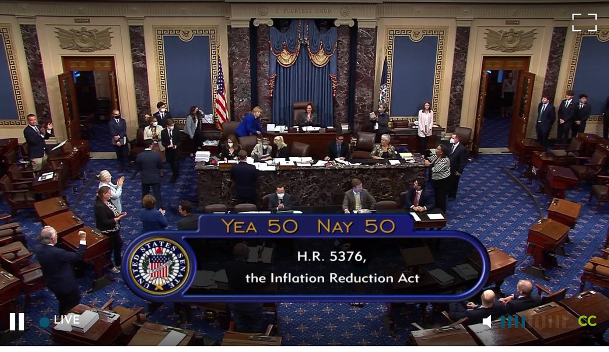 Jos Cozijnsen on Twitter "The IRA Bill is adopted. The names of