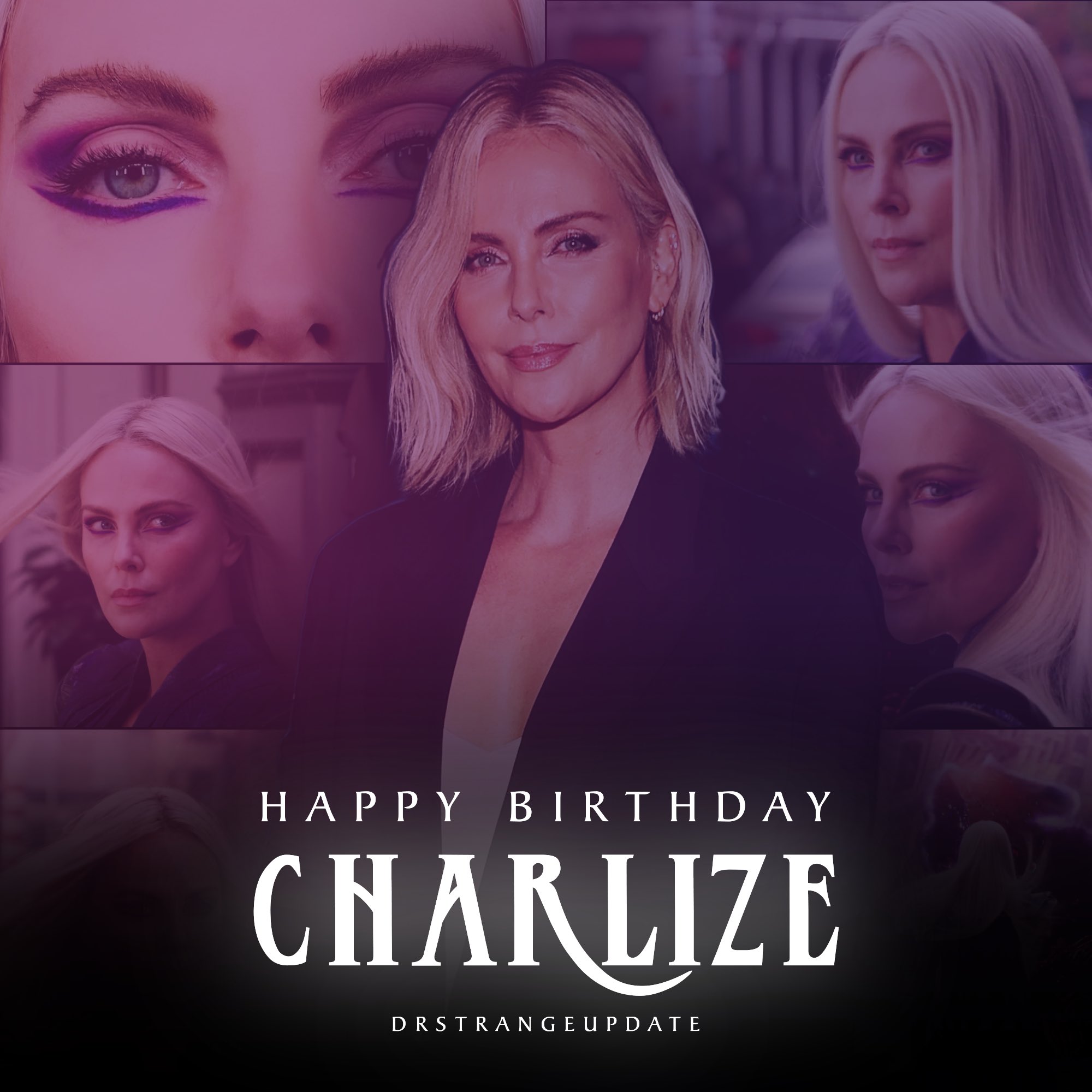 Happy Birthday to our Clea, Charlize Theron!  The Oscar-winning 2 actress turns 47 today. 