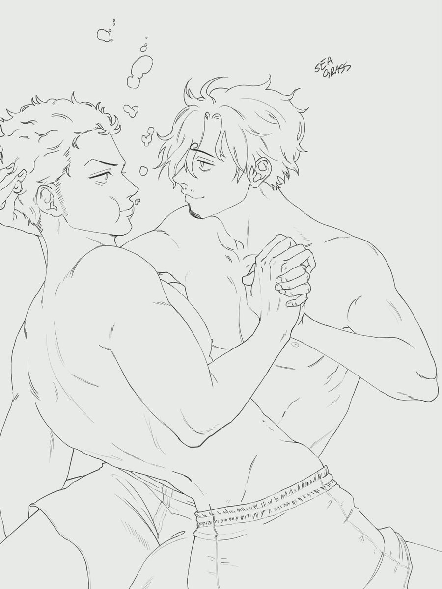 hannitee's tweet image. I’ll finish this later today but here is my silly process for lineart ✌🏽
sketch -&gt; clean-up -&gt; lines