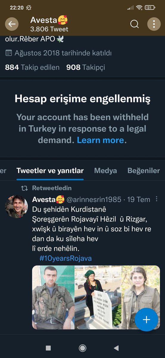 Yaw bu hesab ne zaman düzelecek bilen var mı.???
#tecritiskencesineson