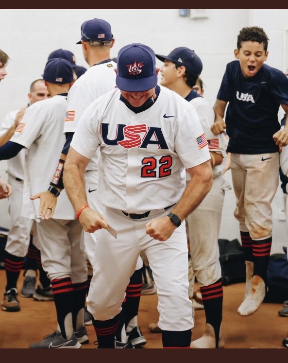 Congrats to my brother and the 12U National Baseball team on the World Championship and the gold medal in Taiwan! #Forglory ⁦@SethKenny⁩ #U12WorldCup