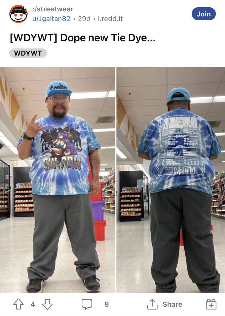 This man posts to r/streetwear almost every day and holds 7/8 of the most controversial posts on the subreddit