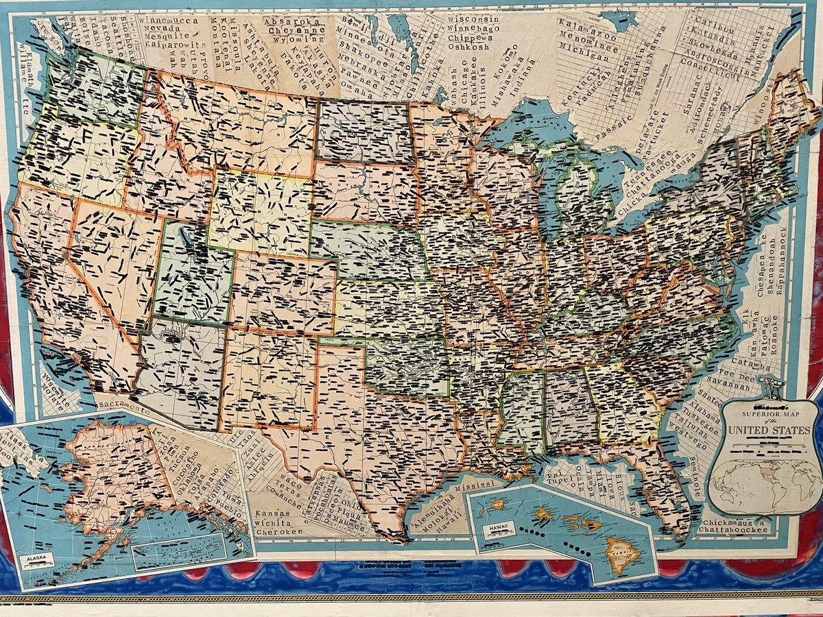 indigenousarch2's tweet image. Another exhibit from the the Anchorage Museum. COUNTER CARTOGRAPHIES: LIVING THE LAND. An exploration of systematic removal of indigenous place names that asks the question why do that? #INDIGENOUS #IndigenousPeoples #countermapping