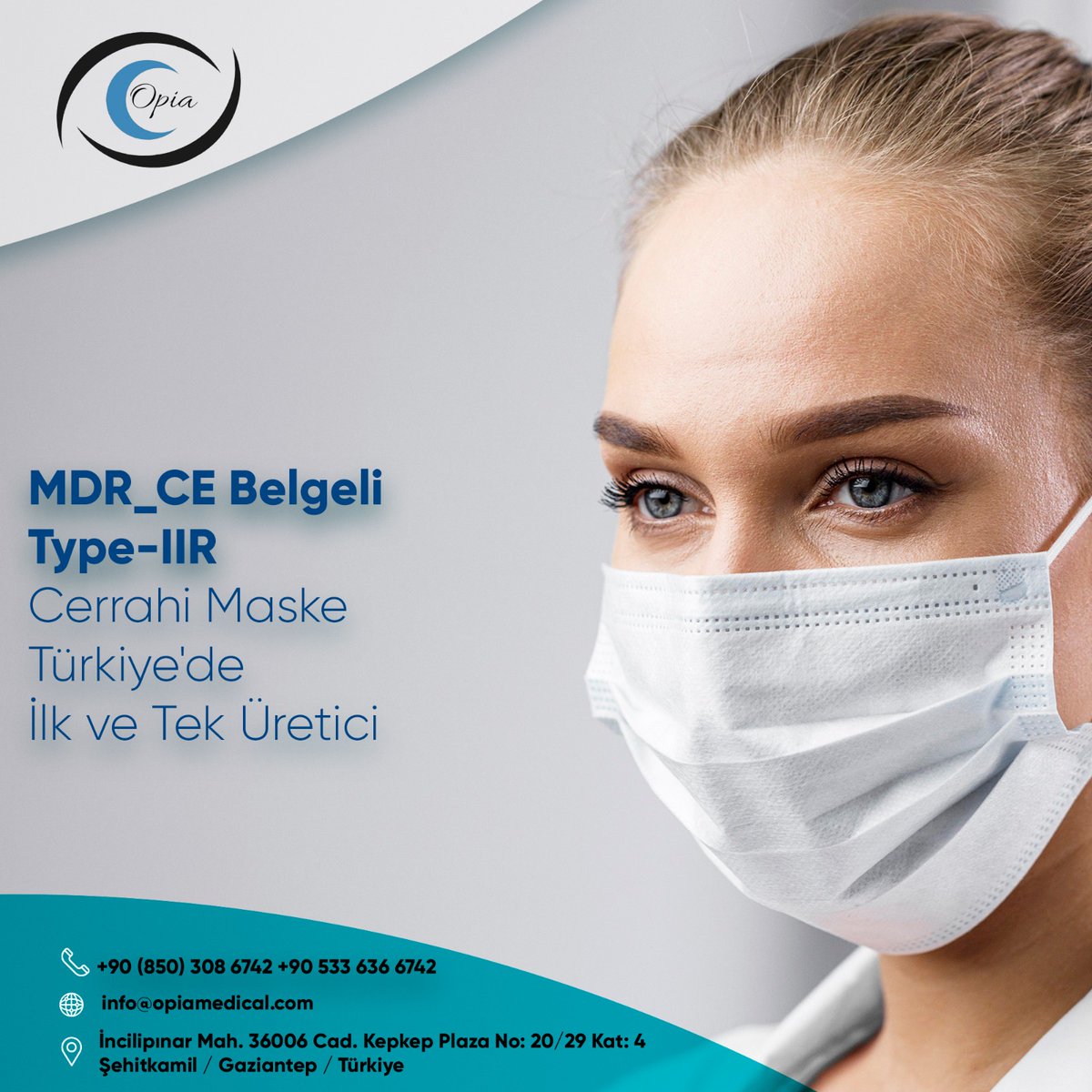 OpiaMedical's tweet photo. Masks are designed to provide an additional layer of protection in situations where you can’t physically distance and in rooms with poor or unknown ventilation. #mdrce #eumdr #medicaldeviceregulation #ppe #sterile #nonsterile  #surgicalgown #disposable #MDRopiamedical #innovation https://t.co/BS9vG5WRTY