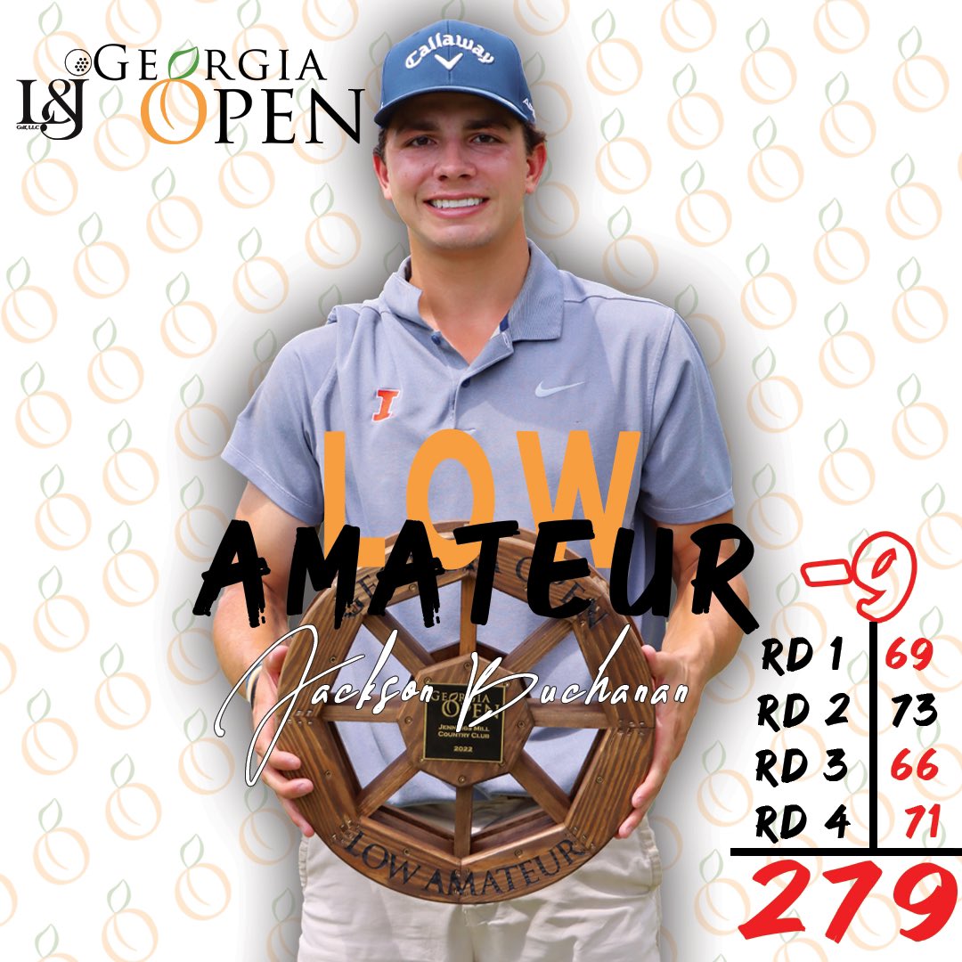 GeorgiaPGA's tweet photo. The 71st L&amp;J Golf #GeorgiaOpen is COMPLETE! Your #GeorgiaOpen Champion is Austin Morrison, Professional from St. Simons Island! Congratulations to Low Amateur Jackson Buchanan! Of course a huge shoutout to @JenningsMillCC and their staff for hosting us! https://t.co/3GBJdj5j4K