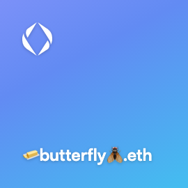 cheddar_eth's tweet photo. #ENS #ensdomains #EnsNames

What happens if you mix butter and fly. Correct BUTTERFLY!!! https://t.co/ciweP3NQip