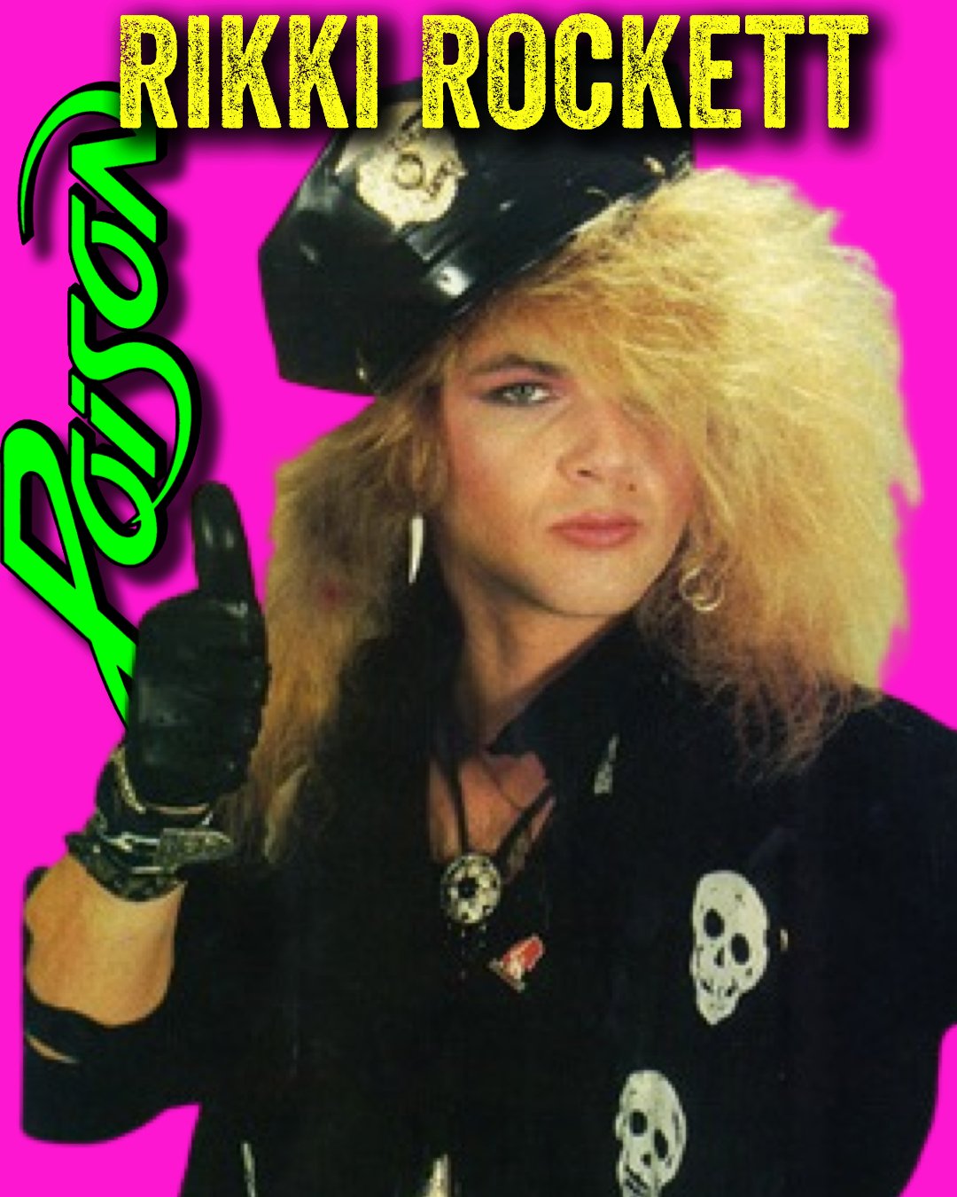 Happy 61st Birthday Rikki Rockett - Drummer for     