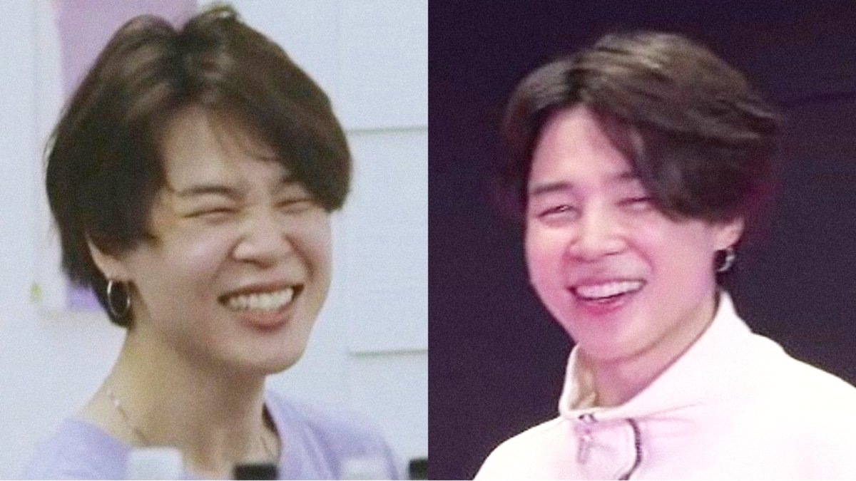 PJML00KS's tweet photo. low quality photos but jimin smile makes u https://t.co/07oxACmtCC