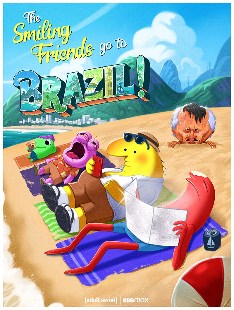 HBO Max Brasil on X: Smiling Friends é DAQUELES tipos de animações do  Adult Swim, e já está disponível lá no meu site!  /  X