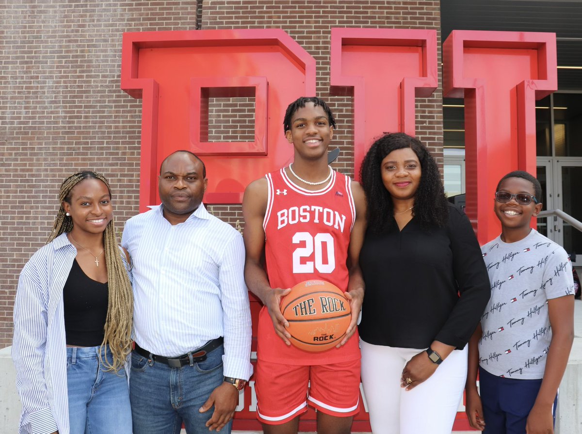 Had a great official visit at BU! Thank you to Coach Jones and the rest of the coaching staff for having me!