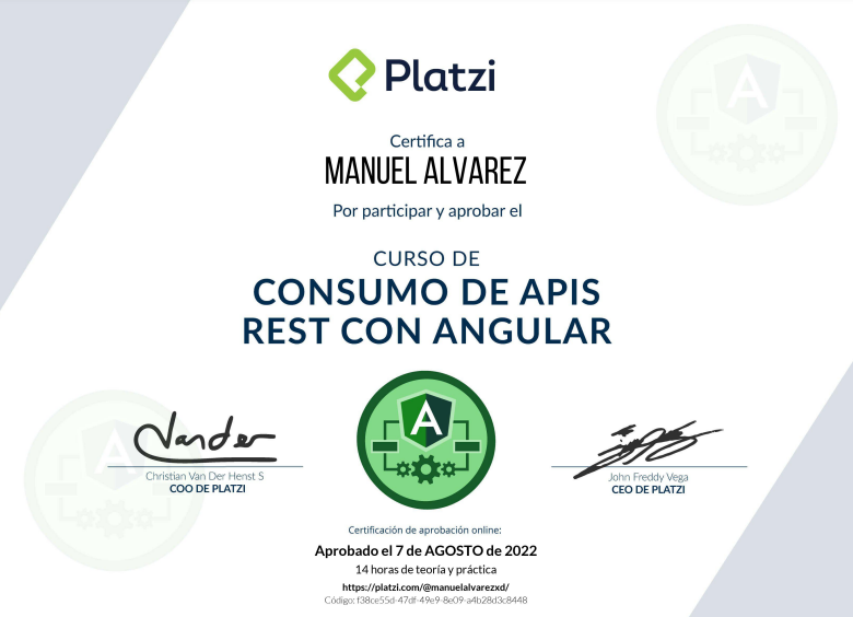 He decidido dejar este proyecto hasta este punto y crear otro que me rete un poco más, creo que con los cursos que vienen de la carrera de #Angular en <a href="/platzi/">Platzi</a> impartida por el gran <a href="/nicobytes/">Nicolas Molina</a> puedo crear cosas maravillosas. Resultado de estos 3 cursos : propeta-dee5a.web.app