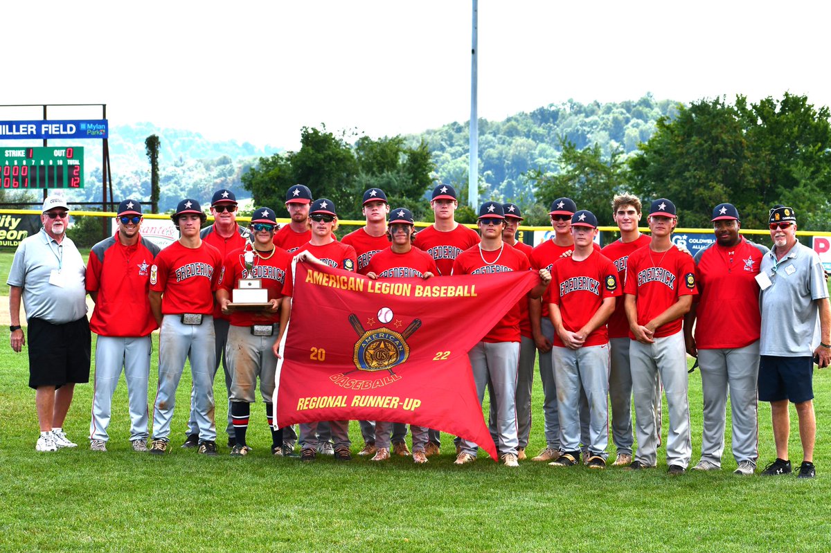 ALBGreatLakes's tweet image. CONGRATULATIONS to Frederick Post 11- your 2022 Mid-Atlantic Regional Runner-Up! 

#ALBMidAtlantic | @Post11Baseball