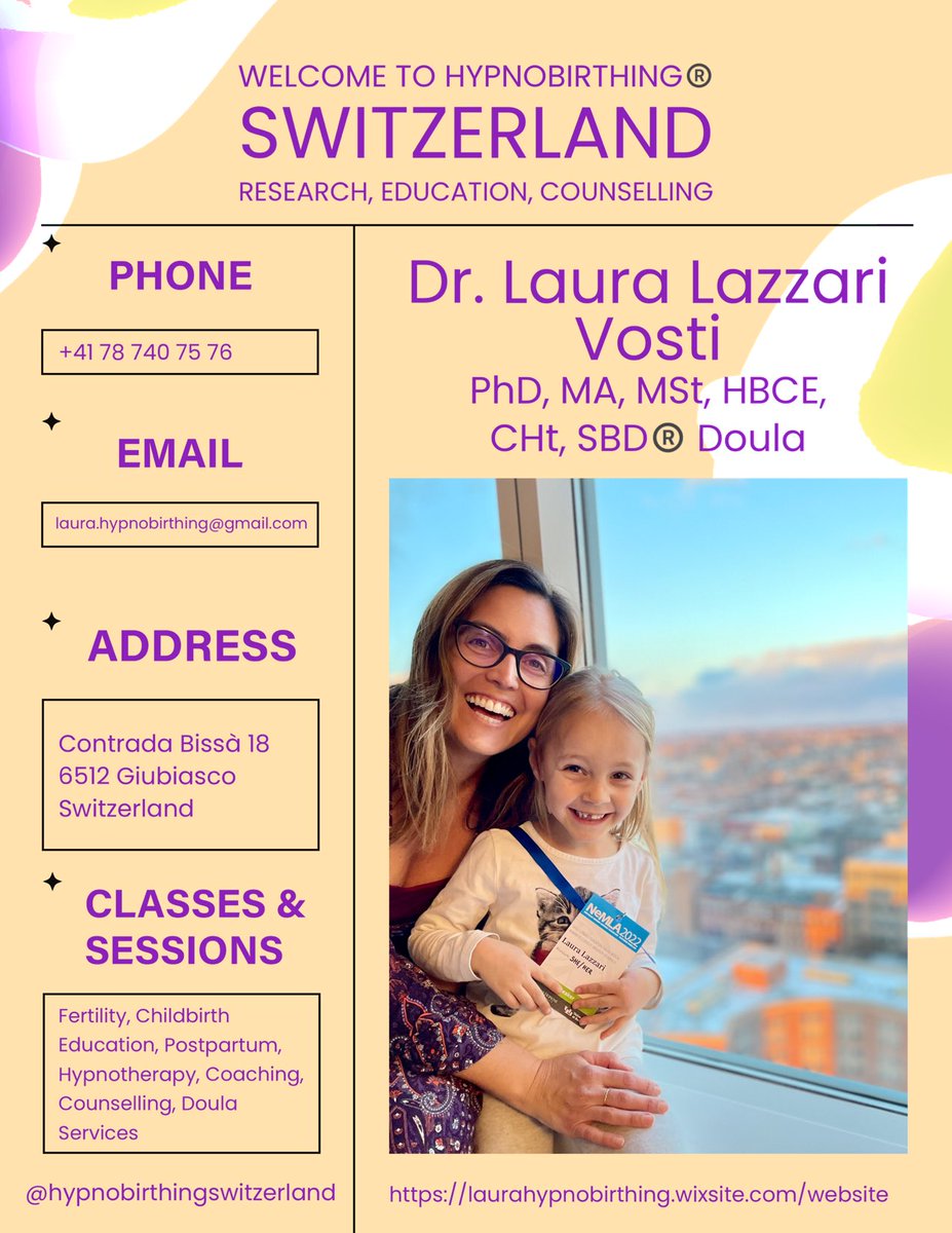 #childbirtheducation #childbirth #hypnobirthing #hypnobirthingswitzerland #coaching #counselling #hypnotherapy #continuingeducation #doula #doulaservices #postpartum #fertility #sessions #childbirthseries #cantonticino #research #education ⁦#motherhoodstudies