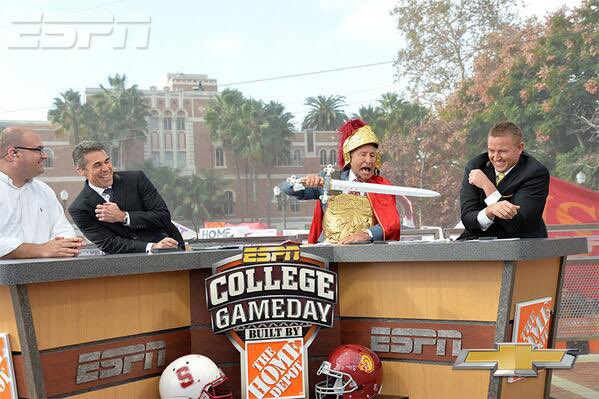 Happy birthday to Lee Corso! and icon of the institution that is College GameDay 
