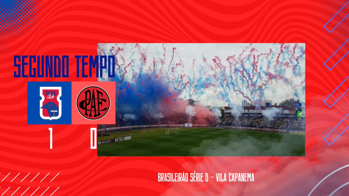 PortalPRC's tweet photo. 0'2T ⏱️ | VAMOS JUNTOS! 💪❤️💙

#PRCxPAF 0-0 | #SérieD https://t.co/YbRhHoNyzj
