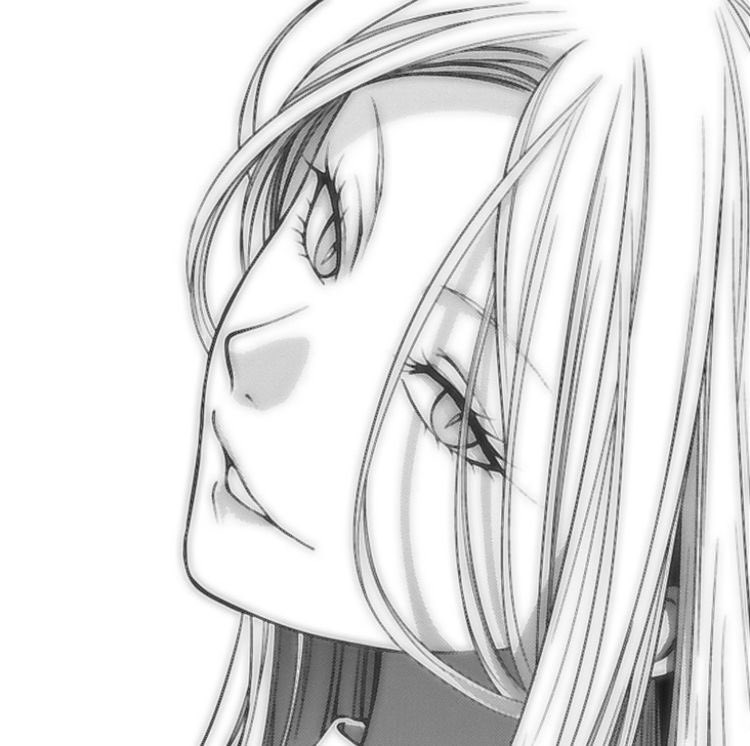✦  —  She pulled her flowy locks up into a ponytail, bending over to fix her lacy tights. There was a bodily detection that occurred to her, who was near? Crimson orbs beaming above her position toward the being (Y/N).

“You seem rather focused. What’s your attention on, hm?”