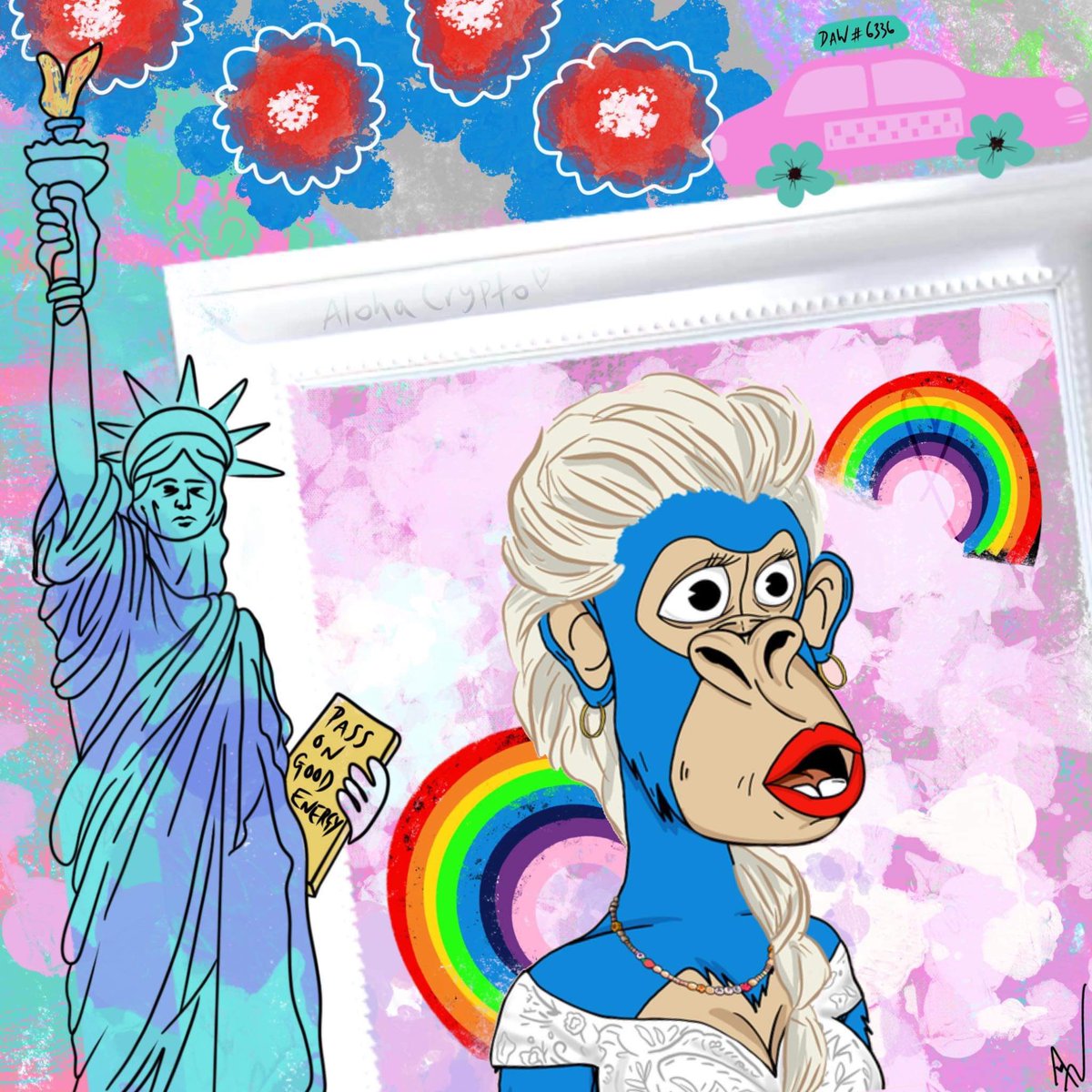 Aloha #Degens &amp; #Frens 🤙🌈

If you own a #DAW <a href="/DApeWives/">Desperate ApeWives</a> buckle up🤫