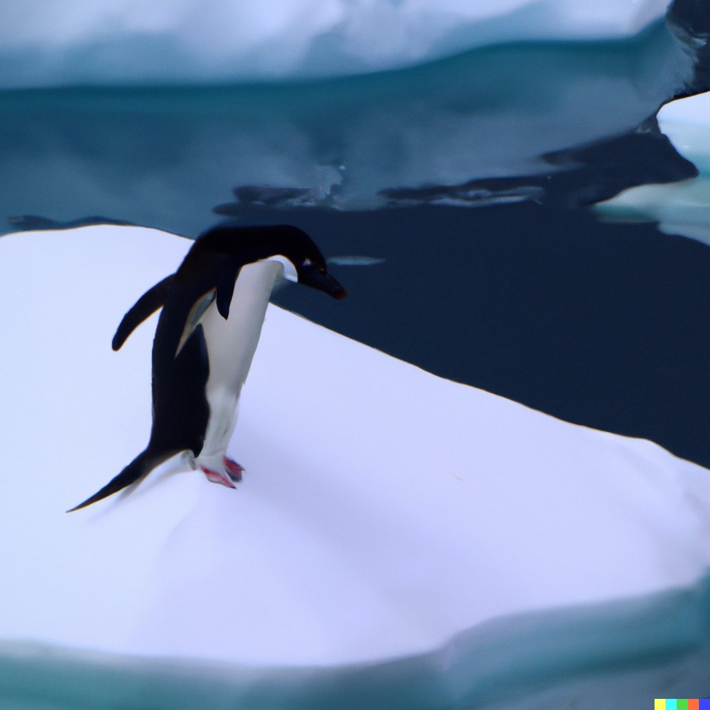 _JacobStone's tweet image. Day 9 of 50!

“A picture for national geographic of a penguin on a small iceberg”

#50DaysOfDallE #dalle #dalle2
