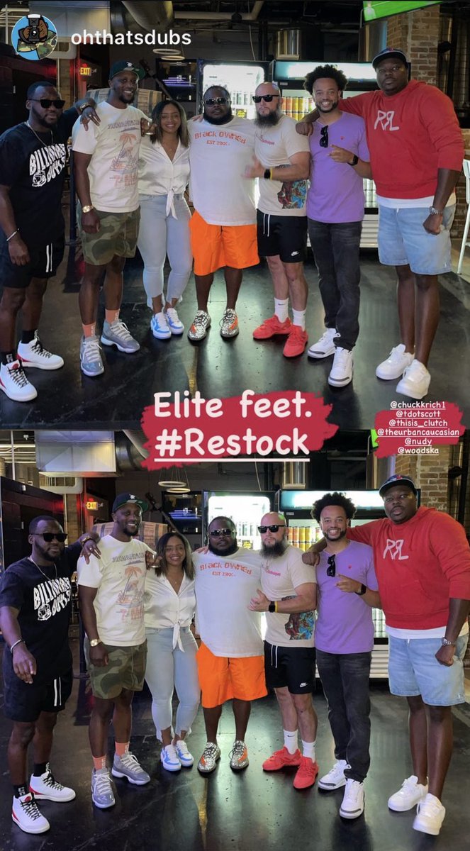 CdotS12's tweet photo. #TheRestock
@OhThatsDubs
@chucka1uck
#Tammie
@thisis_CLUTCH
@nudy
@KWalityEats https://t.co/F4s9Tm84mR