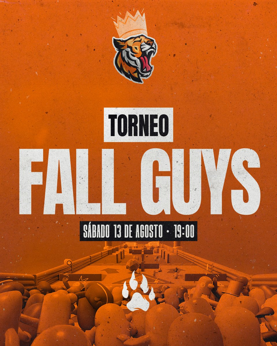 🏆 Torneo Fall Guys
📅 Sábado 13 de agosto
⏰ 19h (hora española) 
🥇 1.000 alubiones para el ganador

📝 Accede al torneo mediante el canal "Inscripcion" de nuestro Discord: discord.gg/deH9cSVG48

#GoInstinct 🐯
