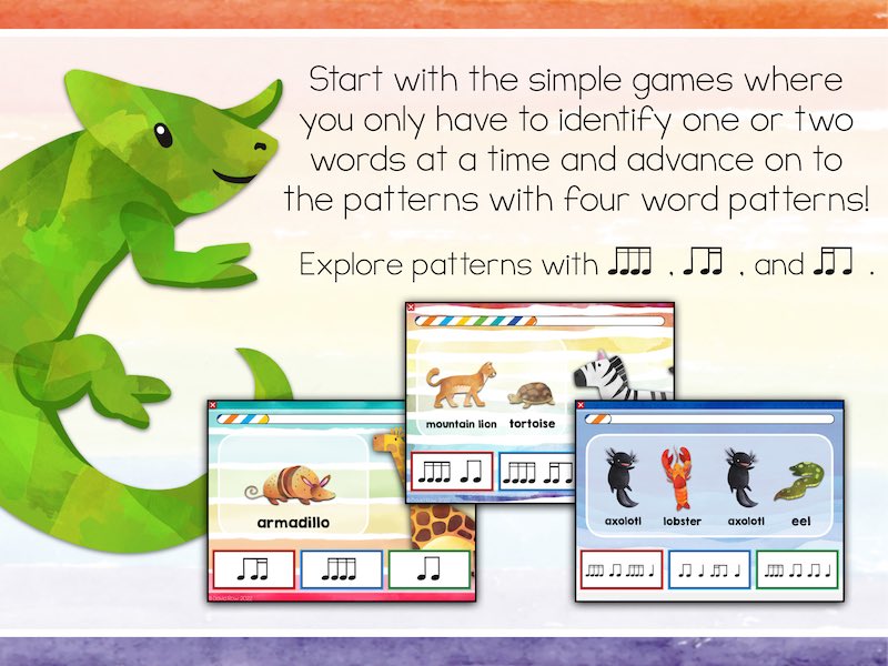 Y'all have been asking for more interactive games and sixteenth note content so here's a resource that features both!  Animal theme so you can use it any time of year.  ONLY $3 until midnight tonight!

bit.ly/3A3MN1v #musiced #elmusiced #musiceducation