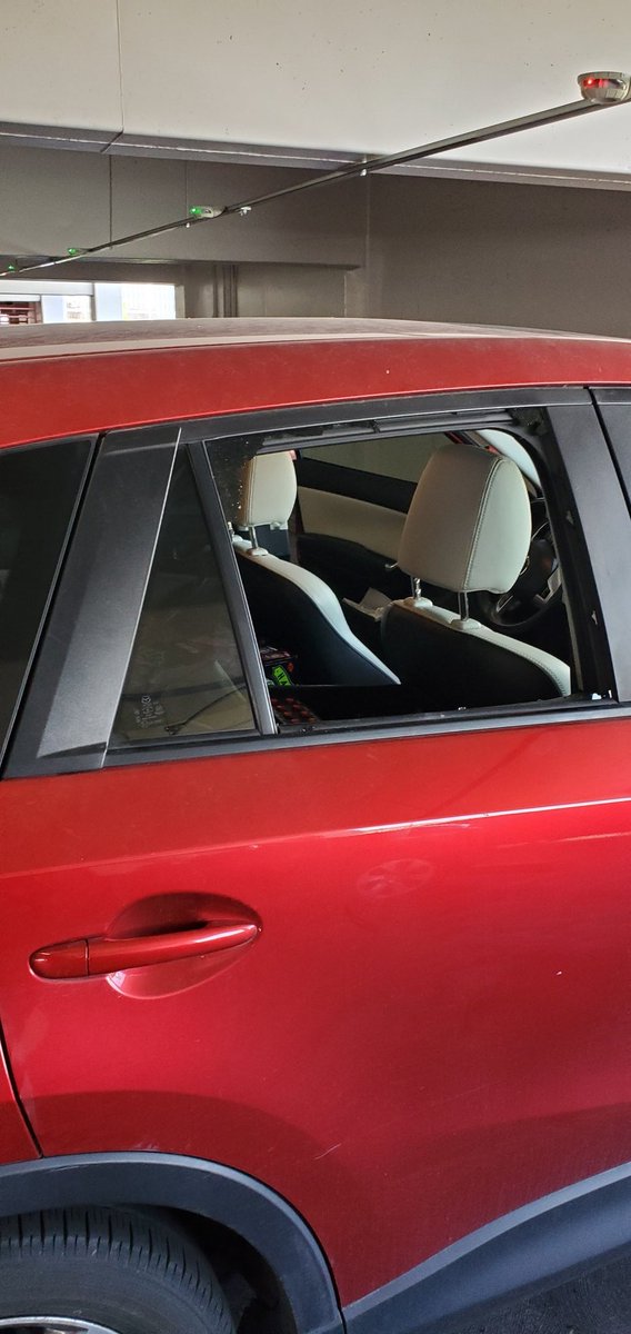 Be careful <a href="/defcon/">DEF CON</a> yall. Just had my vehicle broken in to and several things stolen...goodbye hackrf, cricut air 2, and several boxes of tools/gifts :(