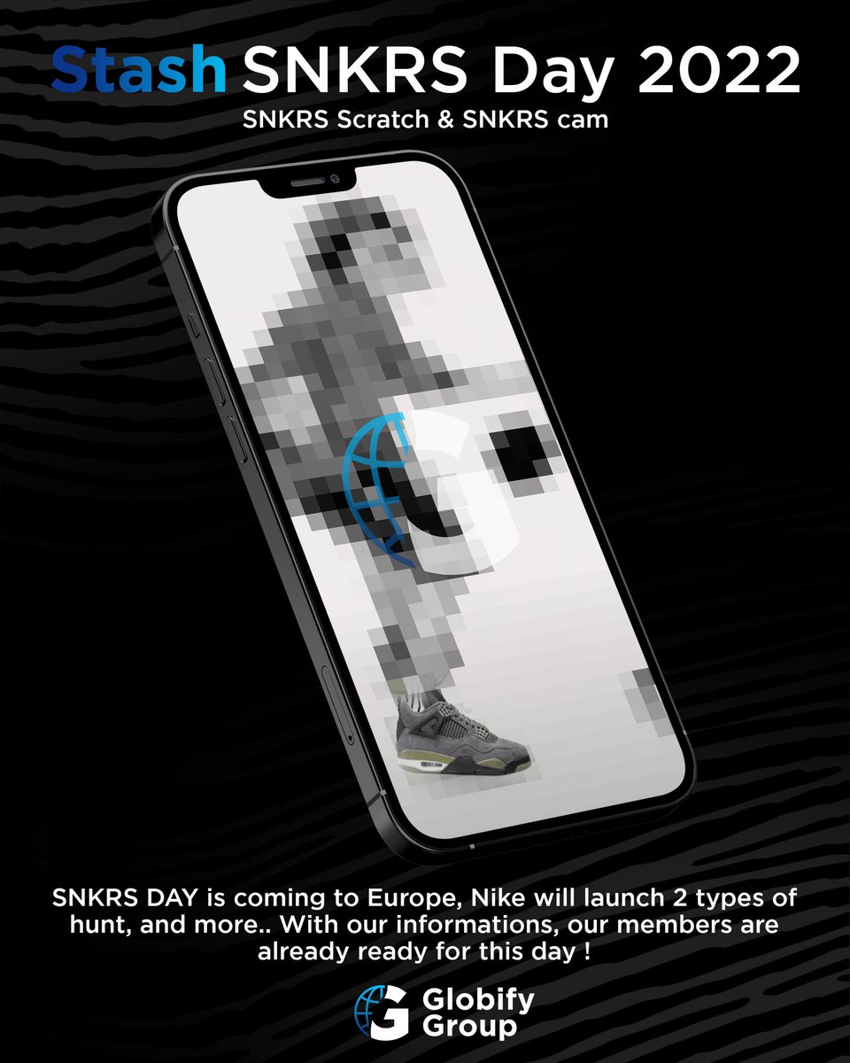 GlobifyGroup's tweet photo. Our members already have access to #snkrsday day information and we are talking about real exclusive information 👀 https://t.co/FSVEhkNKox