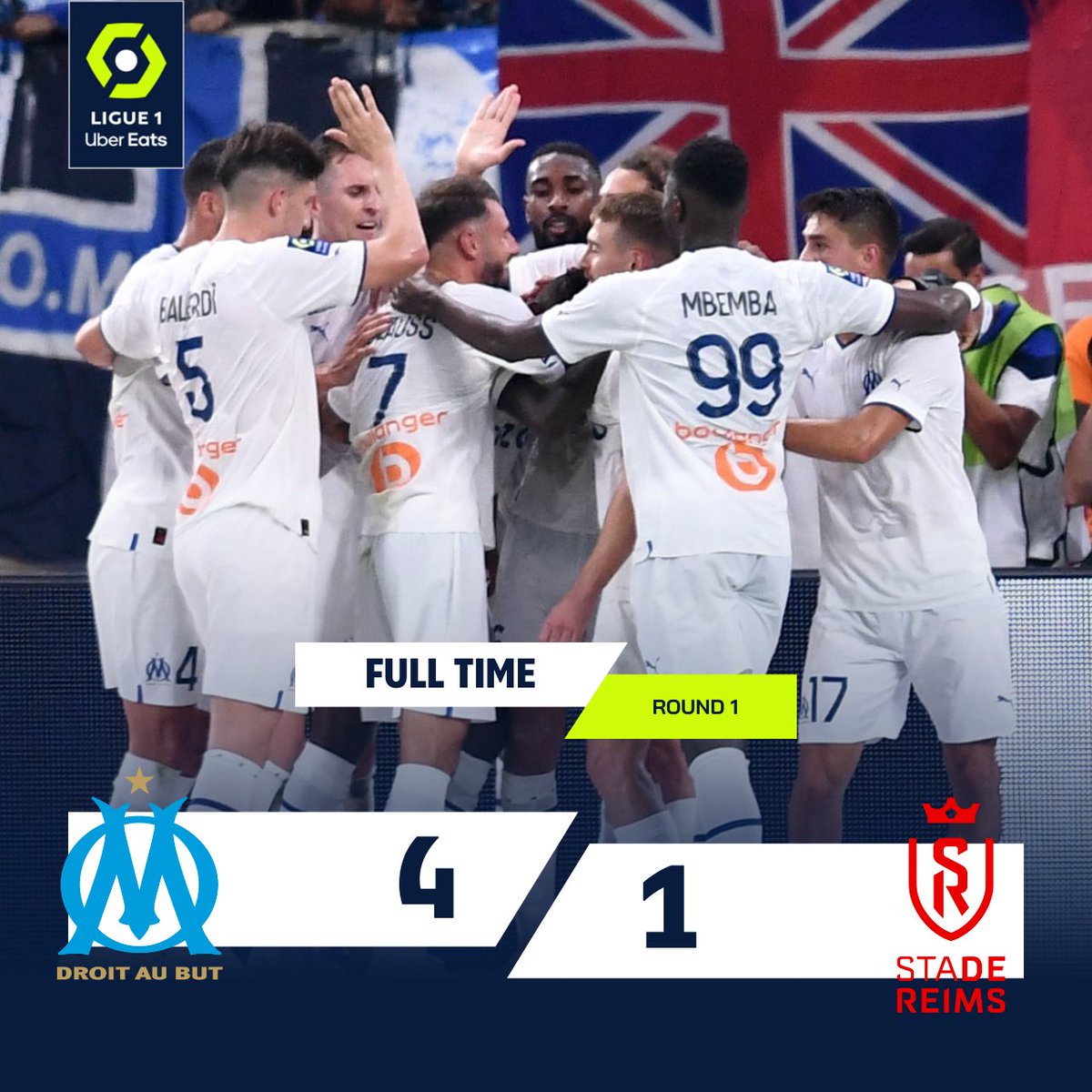 Ligue1_ENG's tweet photo. 🔚 Full time! Three-goal win for @OM_English at home!

#OMSDR https://t.co/upsh8ZFOUZ