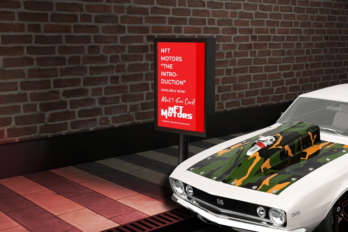 NFTMCoin's tweet photo. NFT Motors "The Introduction" Dropped Today with Free Minting! Don't miss out, only 1151 Trading Cards Available!

#nftmarketplace #nftinvestor #nftartwork #nfts #nftdrop #nftcollectors #NFTshill #nftsstories #nftvisual #nftviral #viral #viralpost #viralindonesia #viralchina https://t.co/LVJGbjUPCp