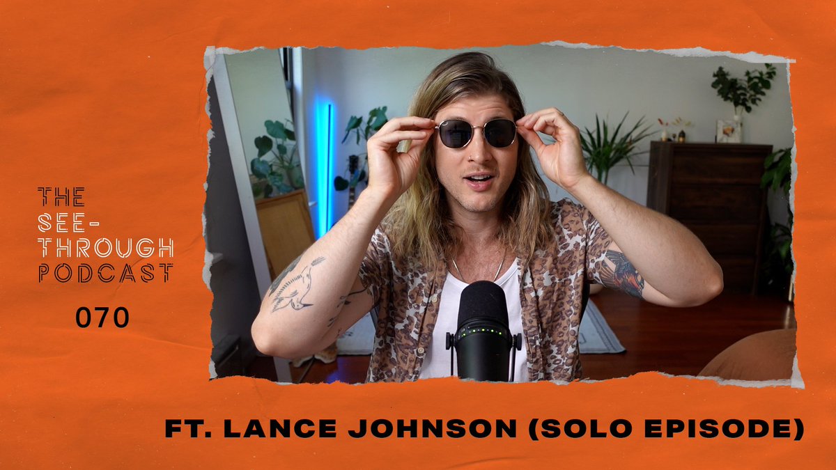 seethroughlance's tweet photo. Episode 070 | Lance Johnson (Host)
Listen + Watch: https://t.co/2CRluKFR6E
I cover a variety of topics relevant to the disability community. Topics include: Blue Chew, Molly Burke, Kamala Harris, Beyonce, and Matt Walsh.
I also answer some audience questions! #seethroughpod https://t.co/kRla4PofCN