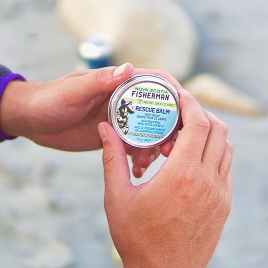 NSFisherman's tweet photo. Buy 2, Receive 20% OFF Rescue Balm (link in bio) ⚓️ Moisture therapy + anti inflammation for dry skin, cuts, scrapes, bug bites, and spot conditions #kelp #bodybalm #healthyskintips https://t.co/RhRcNB9xVS