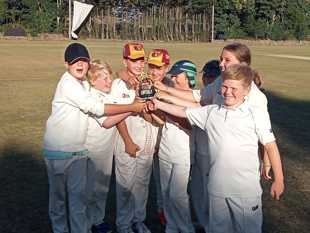 A very long hot day... However.... 

That trophy is like the world cup to this lot! 

The smiles in this picture make the last 4 months so very worth it 

Thanks to <a href="/CYCFPenryn/">CYCF</a> for organising, it's been a great day all round.  

Inspiring Confidence Through Cricket