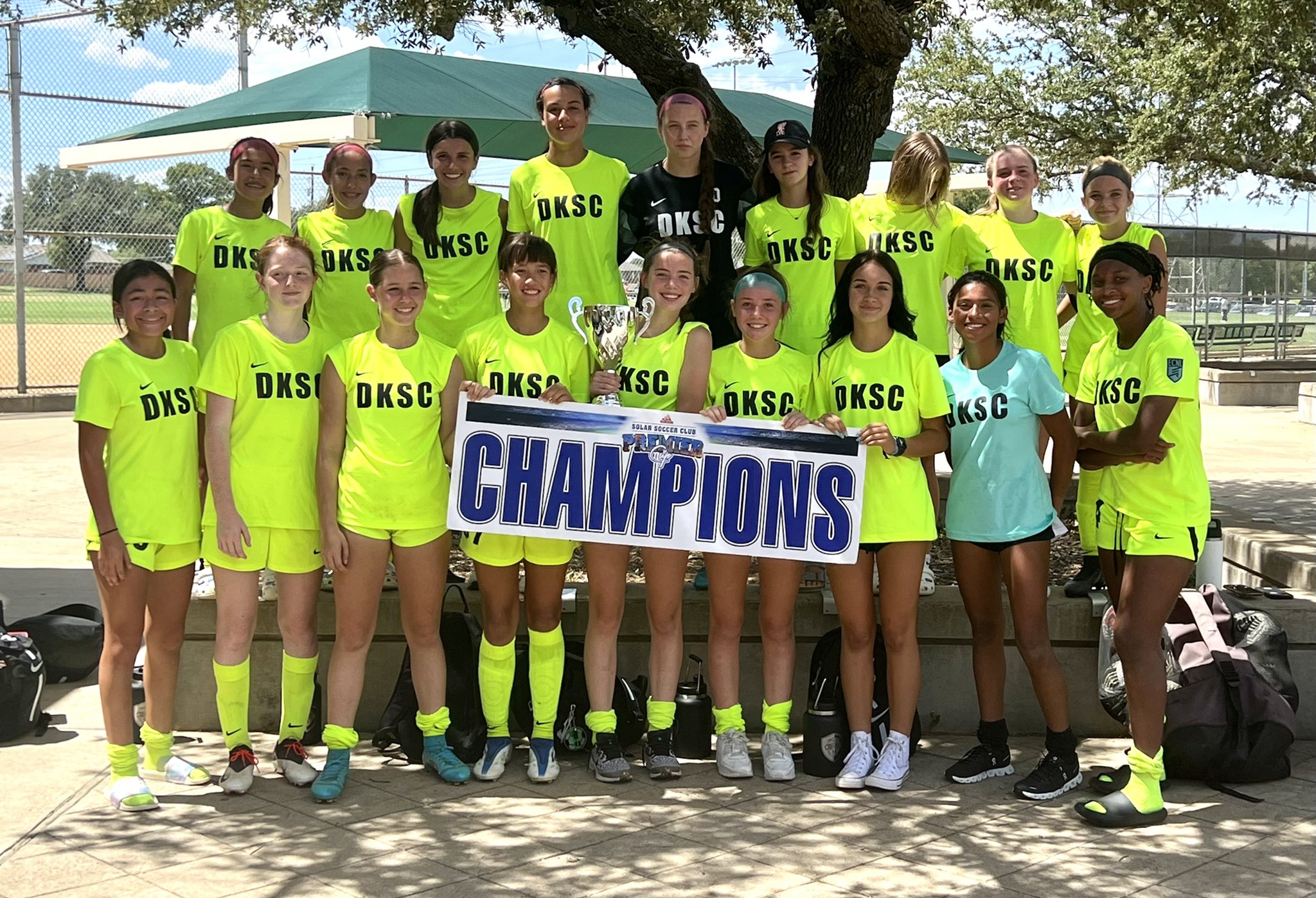 Kenzi Coffman on Twitter "Solar Premier Cup U16 Champs! 🏆DKSC
