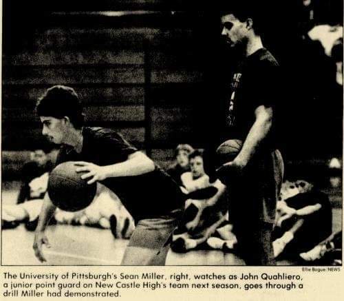 Coach Q has more handles than pots and pans.