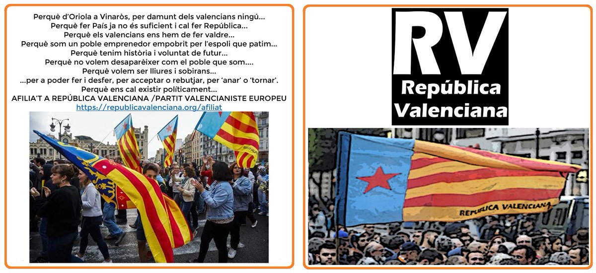 REPÚBLICA VALENCIANA / ESTAT VALENCIÀ tweet media