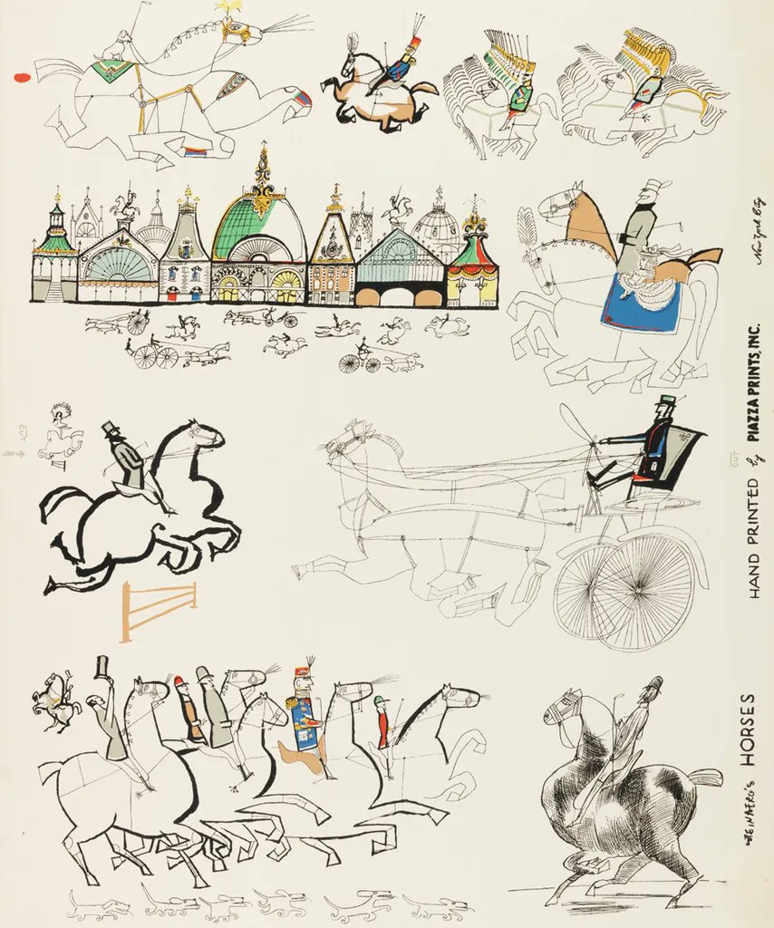 doc_nad's tweet photo. #Horses
Saul Steinberg: Fabric Patterns https://t.co/CNC8k349Ad #SaulSteinberg #CooperHewitt https://t.co/sy8MtWN3Ez