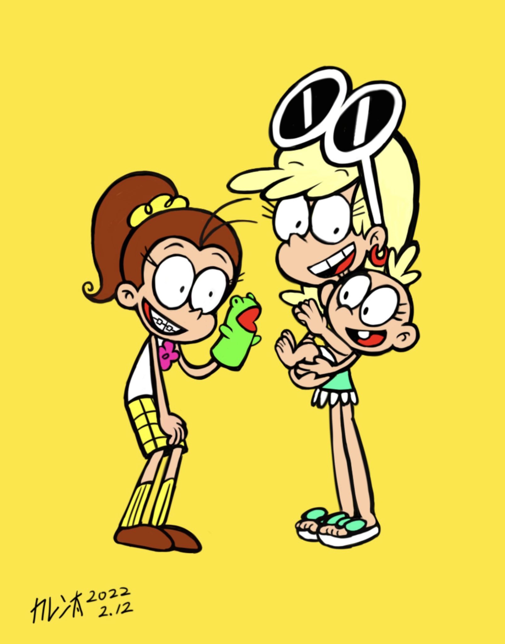 カレン太 On Twitter Nationalsistersday Theloudhouse Fanart Loriloud 