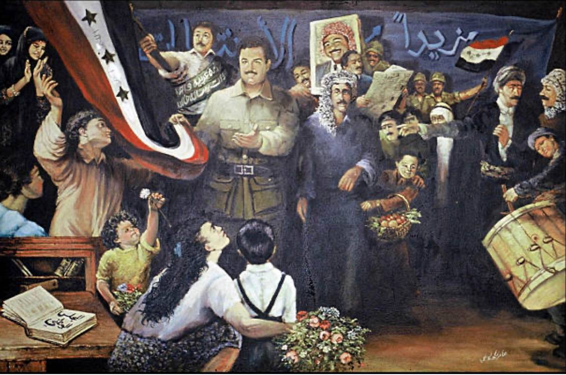 AhmedIraqi2242's tweet photo. في مثل هذا اليوم من عام 1988/8/8 أنتصر الجيش العربي العراقي بقيادة القائد العربي العراقي "صدام حسين" على جيش المشركين الإيراني بقيادة الكافر " خميني " في معركة سميت "قادسية صدام المجيدة" حيت تم سحق جيش المشركين
وهو أول أنتصار للمسلمين في العصر الحديث بعد عهد الخليفة عمر بن الخطاب https://t.co/2nlkrGUNSZ