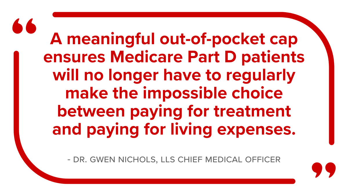 bcutd_advocacy's tweet photo. Today, cancer patients with coverage through Medicare Part D face limitless costs for lifesaving drugs. Many spend $10,000 or more out-of-pocket per year for a single drug. Soon, they’ll pay no more than $2,000 per year. (2/4) https://t.co/B8XD6Rsqpd
