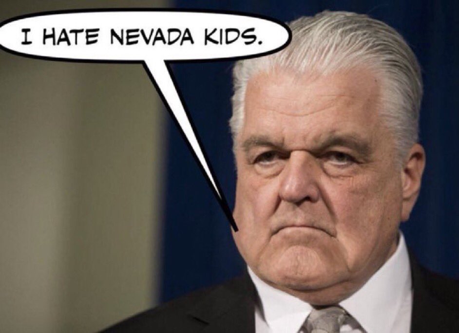 burnernotme's tweet photo. @SteveSisolak Spoke to a teacher last night. She blames you for the mess in public schools. She told me that she and her cohorts “fake support” you publicly but they will be voting for Lombardo. #SisoFail https://t.co/f9hlnlTzU8
