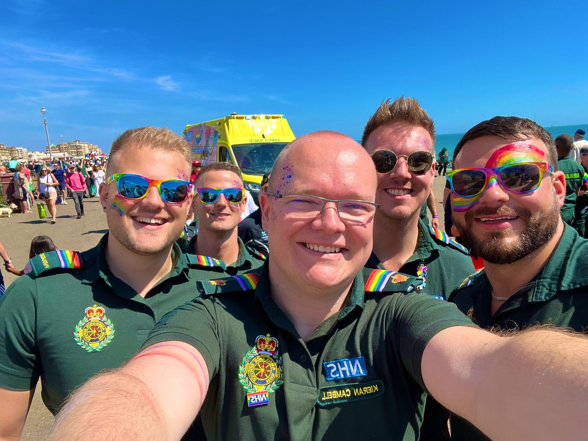Kieran Cambell (@paraprackc) on Twitter photo As the weekend draws to a close Always fantastic to represent <a href="/SECAmbulance/">South East Coast Ambulance</a> alongside colleagues regionally and nationally across the NHS. Proud to play a small part in promoting inclusivity for all. #BrightonPride As the weekend draws to a close Always fantastic to represent <a href="/SECAmbulance/">South East Coast Ambulance</a> alongside colleagues regionally and nationally across the NHS. Proud to play a small part in promoting inclusivity for all. #BrightonPride