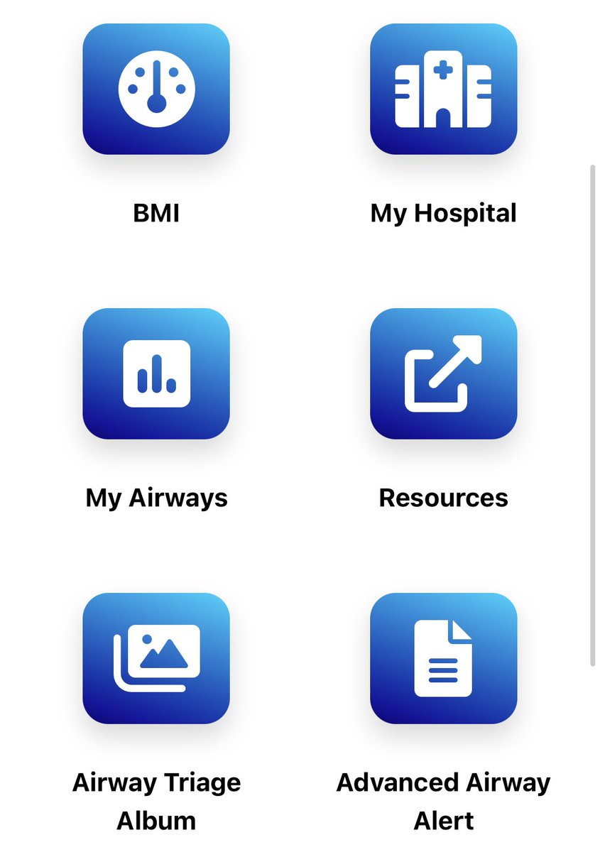 <a href="/nosecglasses/">Nose Coloured Glasses - Stavros Prineas</a> <a href="/jstgeorgemd/">DragonDoc</a> <a href="/NaveenEipe/">Dr. Naveen Eipe, MD</a> <a href="/ketaminh/">Fred</a> <a href="/GawandeUSAID/">Atul Gawande</a> <a href="/jducanto/">James DuCanto, M.D.</a> @MartinBromiley <a href="/bobfunn/">bob funnekotter</a> Thanks, very helpful Stavros. You can personalise the app in the menu Settings and for example store a rescue telephone number that will appear in the app. Or use the camera to store interesting cases in your airway triage album <a href="/sabinenabecker/">Sabine Nabecker</a> <a href="/NabilShallik/">Nabil Shallik</a>